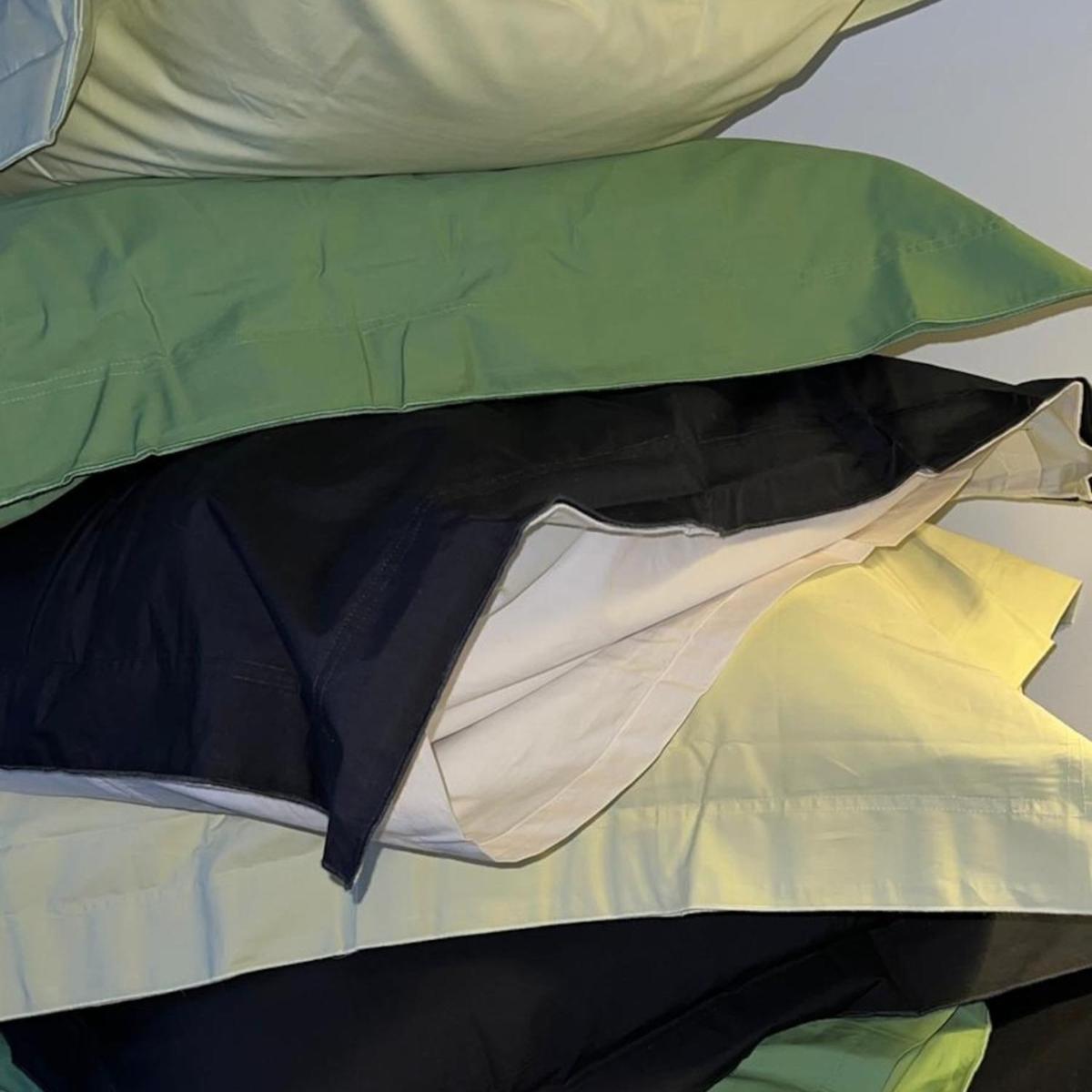 Neutrals / Black / White Pillowcase Pair In Bi Colour - Cinder & Canvas Sutram – image 8