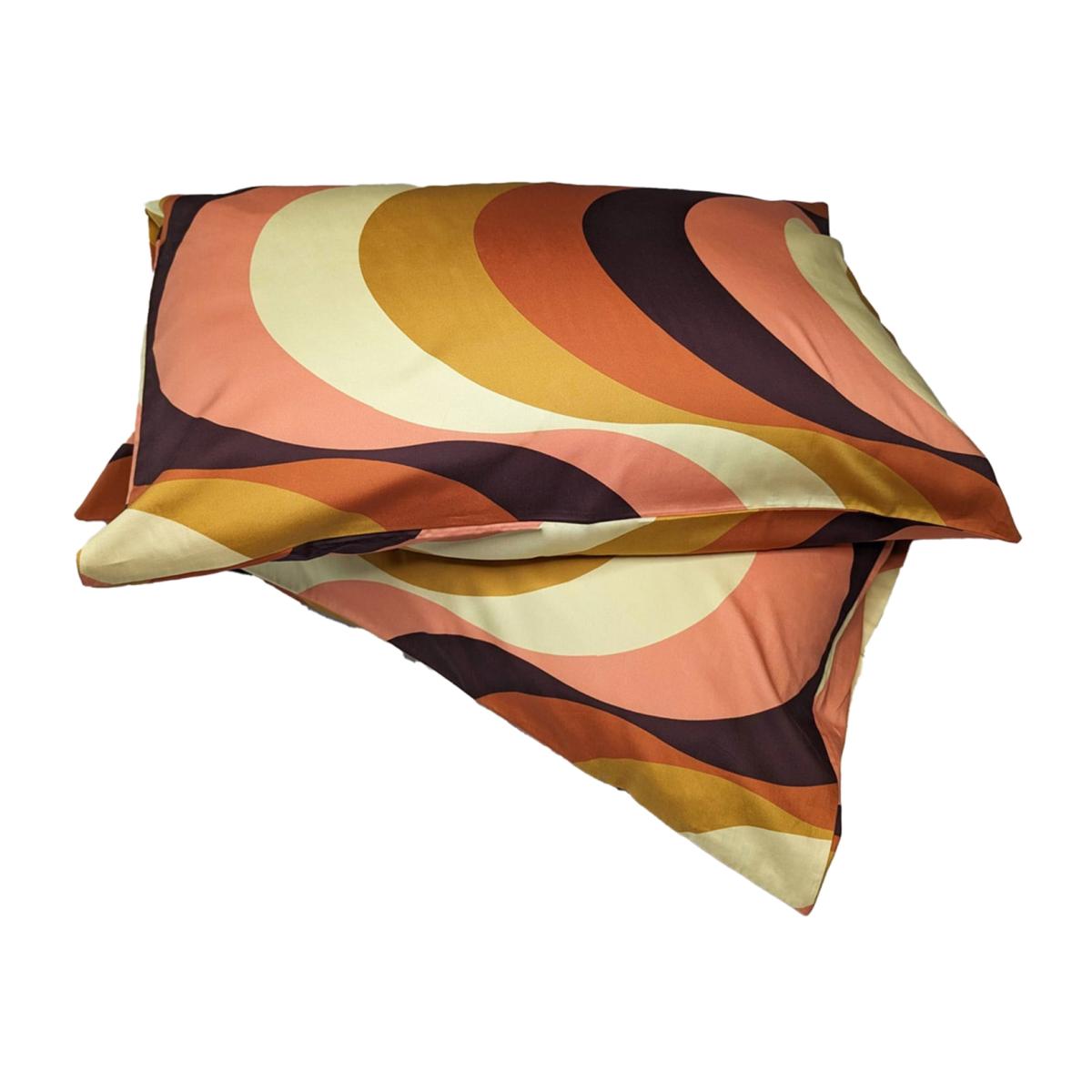 Brown / Yellow / Orange Sunset Suite Pillowcases Weirdstock