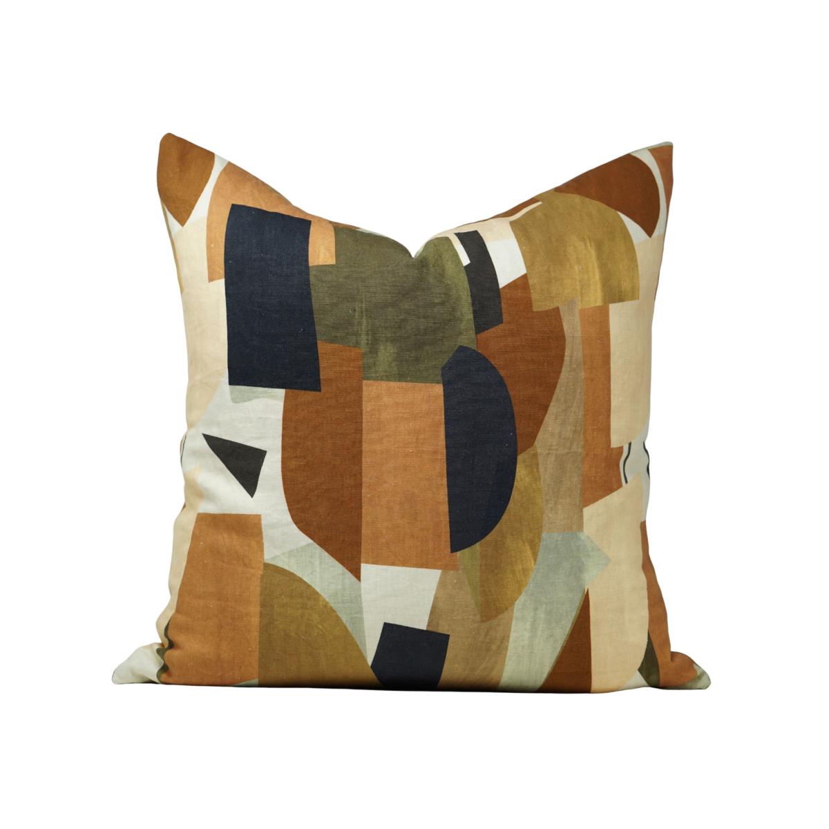 Brown Forme Pillow Cover Post House