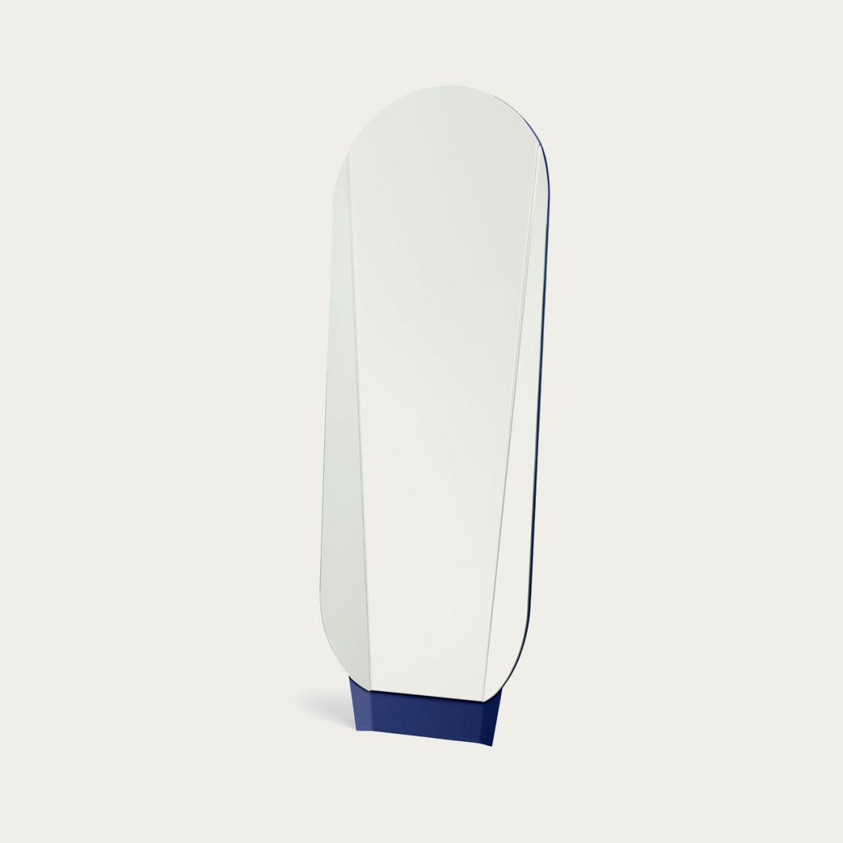 Blue Split Full Length Mirror
