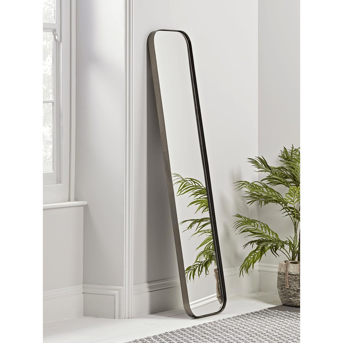 Slim Framed Full Length Mirror – image 1