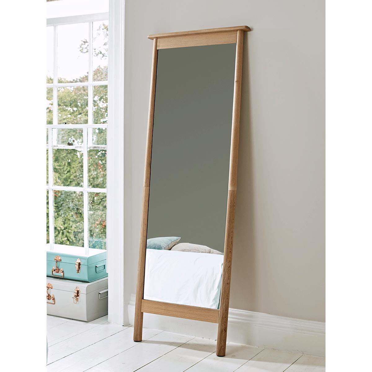 Bergen Oak Full Length Mirror – image 3