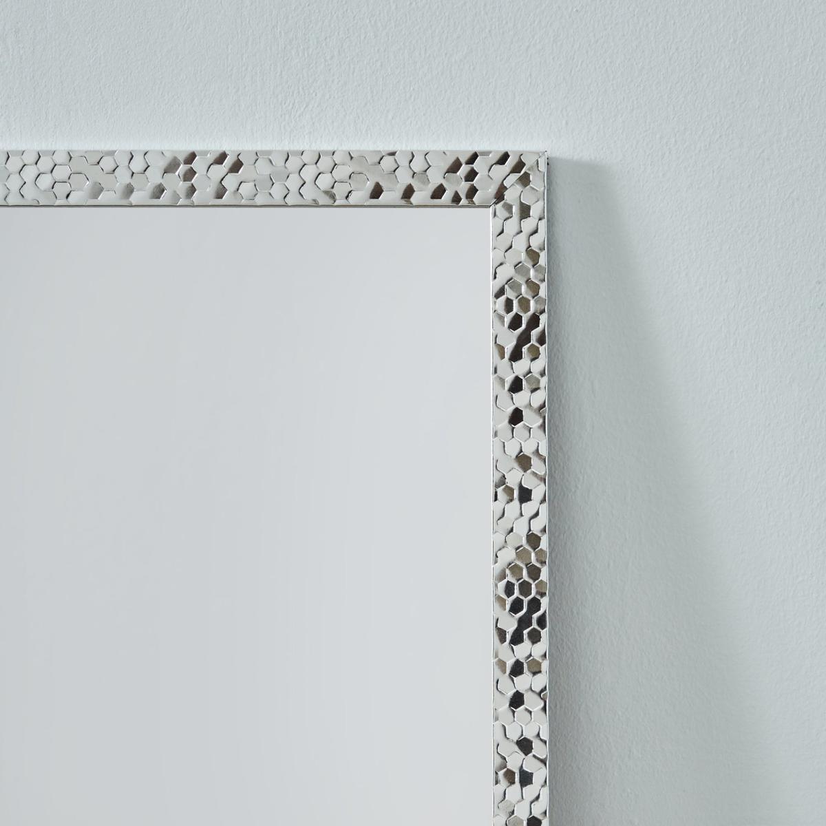 Silver Effect Full Length Mirror Silver Effect – image 3