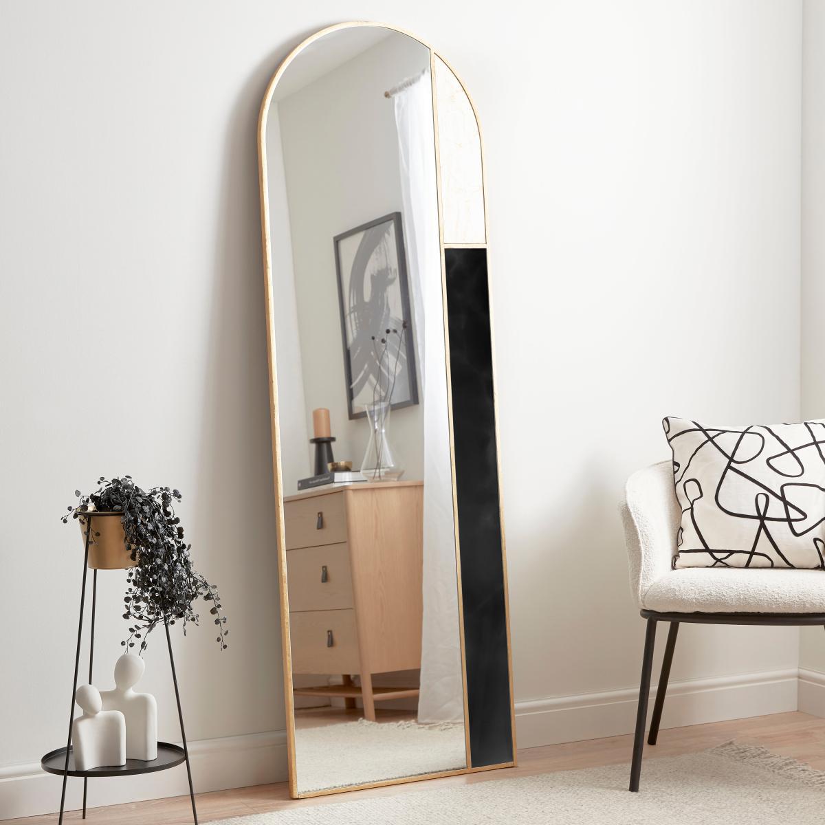 Lexi Full Length Mirror Black