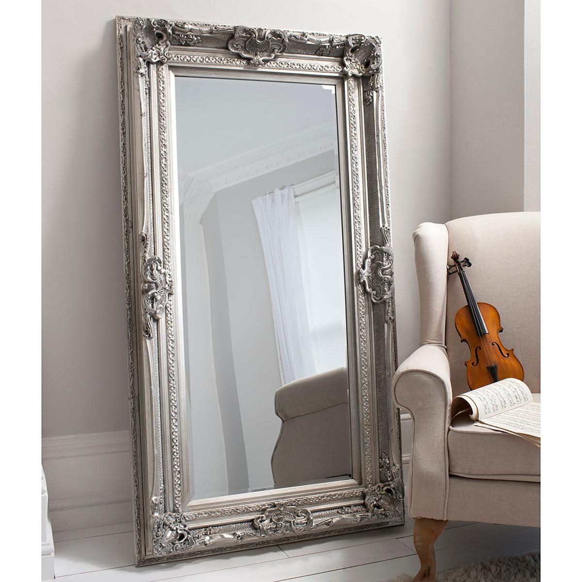 Vasse Leaner Mirror, 99x185cm Silver – image 3