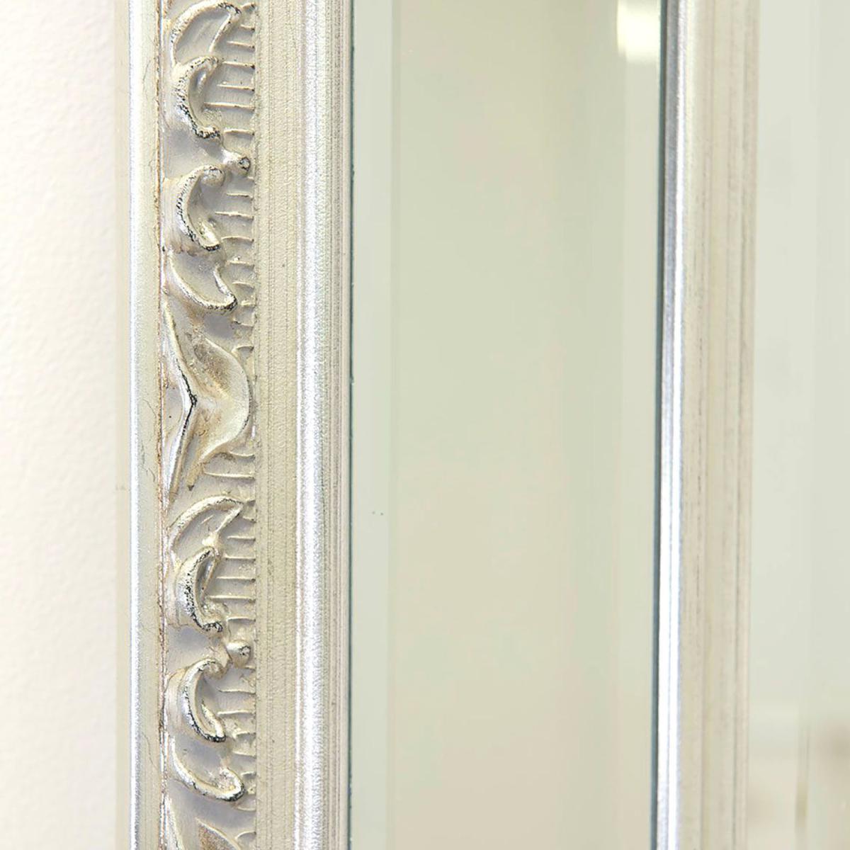 Anastasia Silver Effect Leaner Mirror Silver Effect – image 2