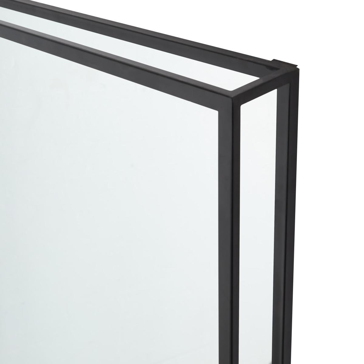London Rectangle Full Length Mirror, 150x80cm Black – image 3
