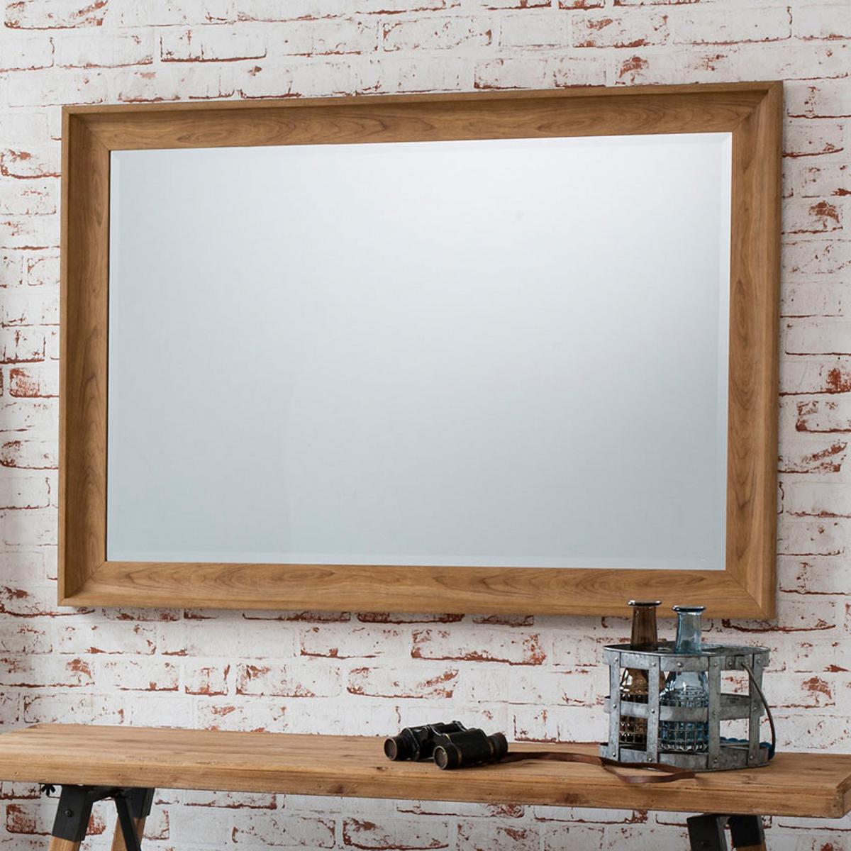 Fraser Oak 74x104cm Wall Mirror Natural – image 3
