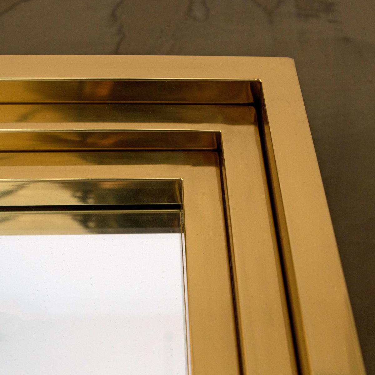 Stepped Gold Mirror – image 2