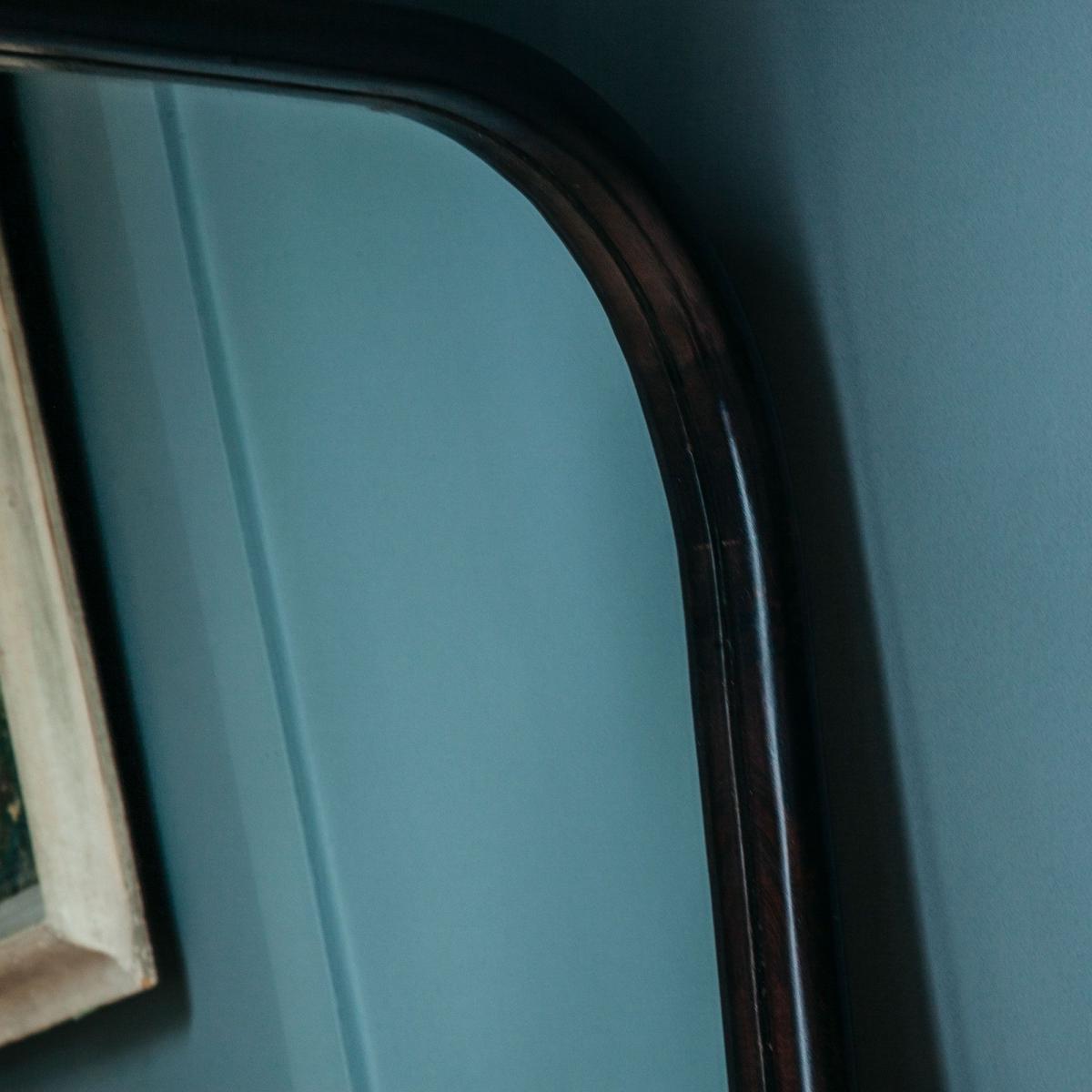 Walter Extra Large Dark Wood Mirror – image 2