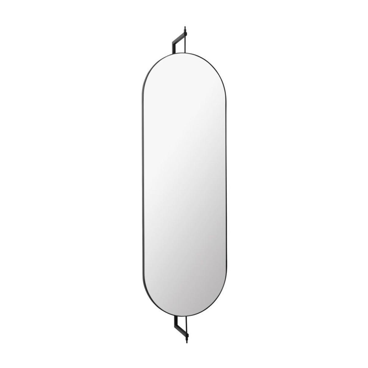 Heal's Oval Rotating Mirror Black - Heal's UK Furniture – image 3