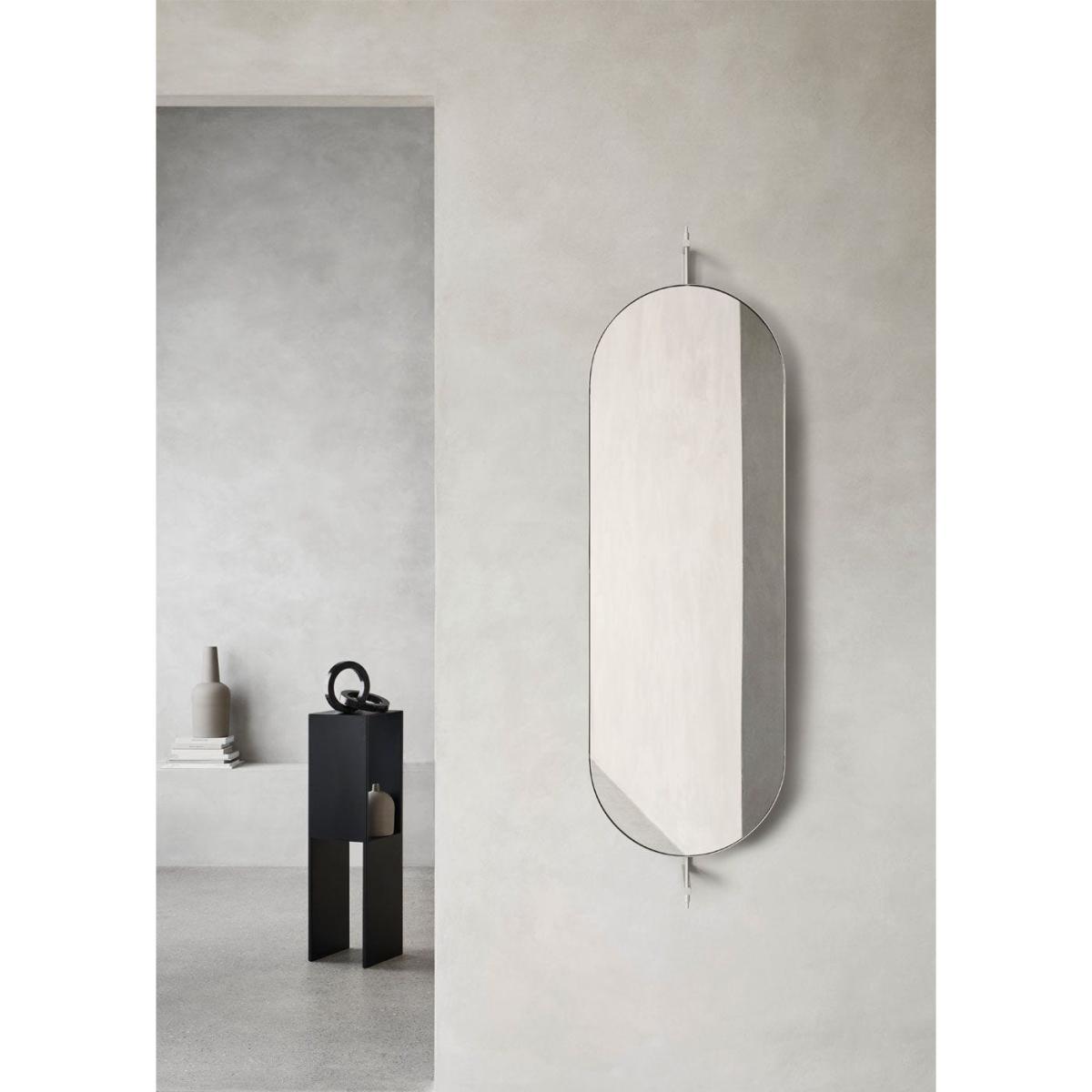 Heal's Oval Rotating Mirror Black - Heal's UK Furniture – image 4