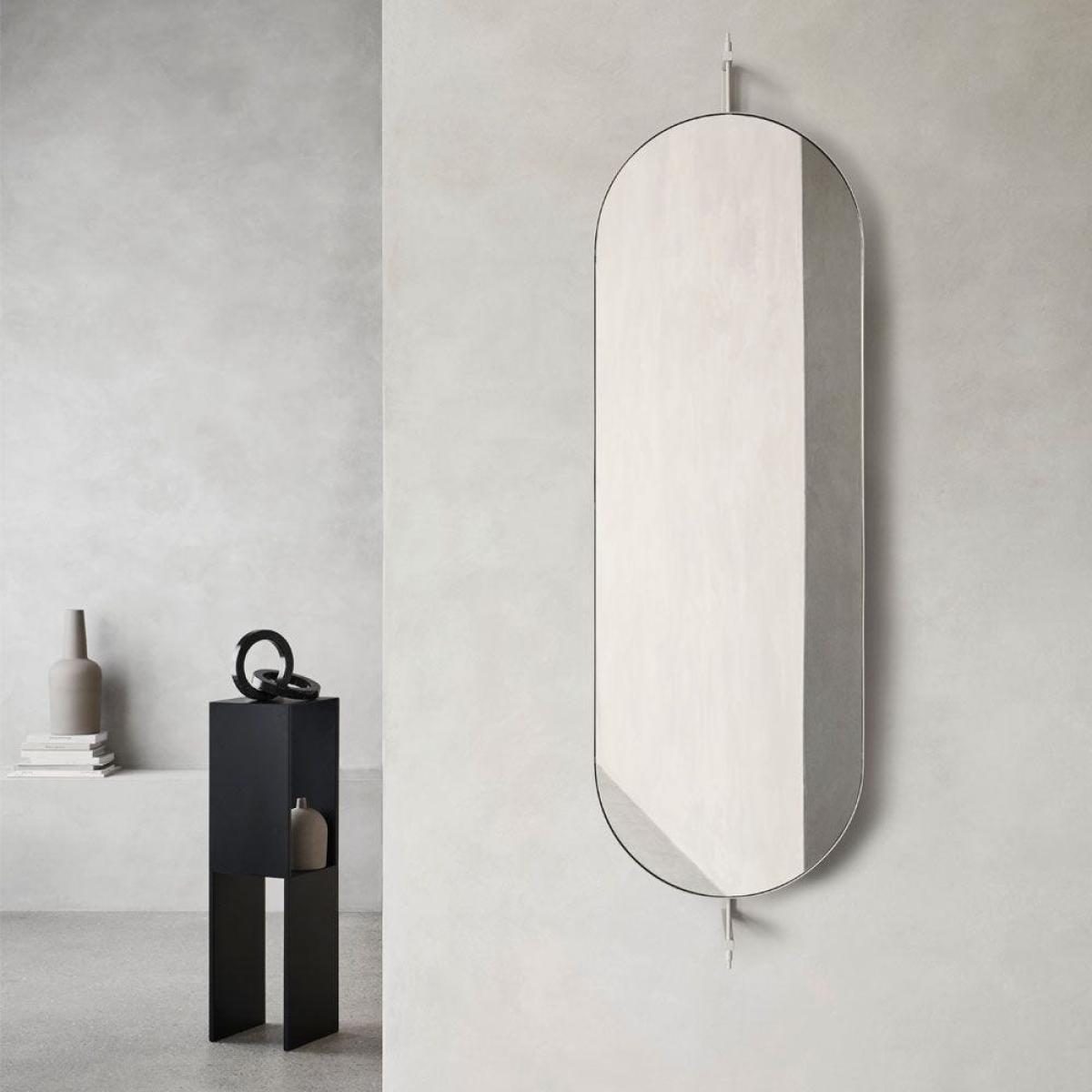 Heal's Oval Rotating Mirror Black - Heal's UK Furniture – image 5