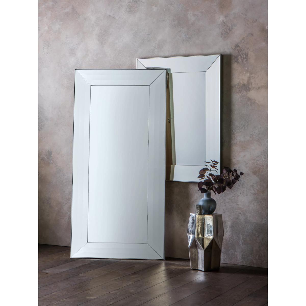 Stor Leaner Mirror, 182 x 90.5cm, Silver – image 5