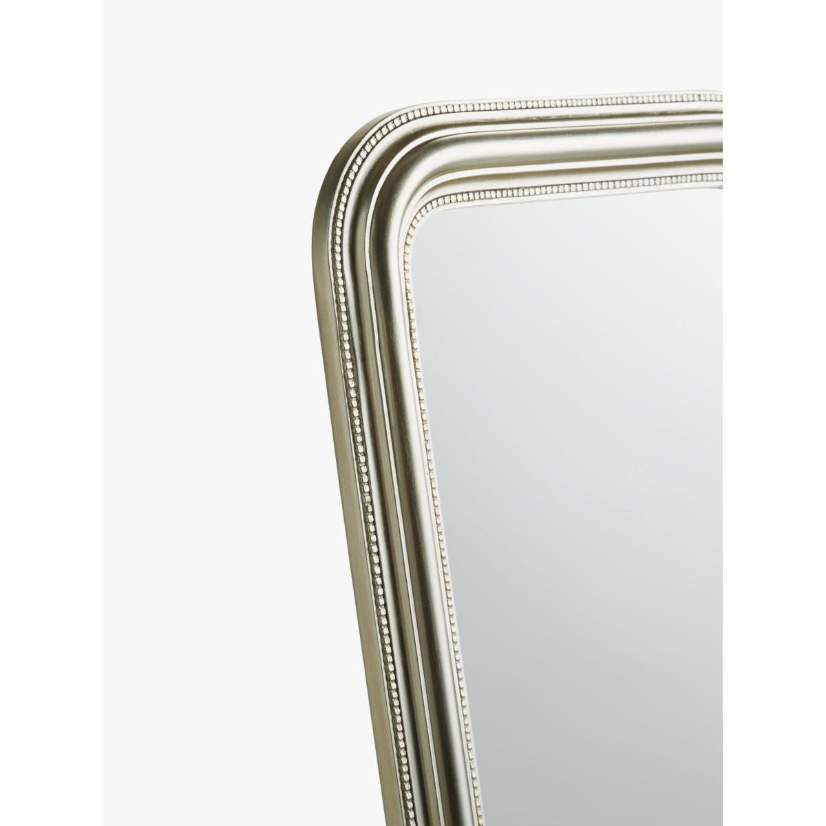 John Lewis & Partners Beaded Cheval Mirror, 165 x 50cm, Champagne – image 2