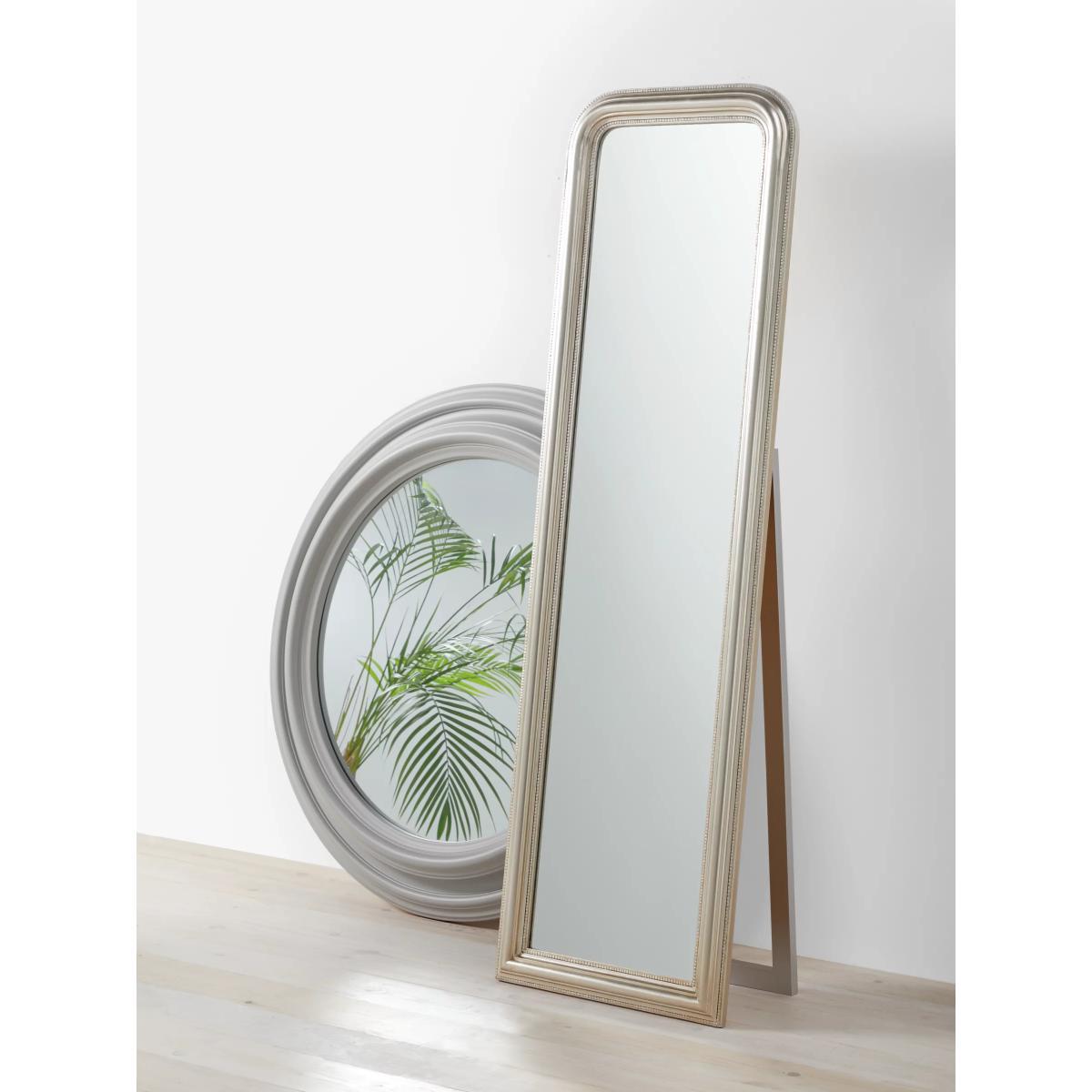 John Lewis & Partners Beaded Cheval Mirror, 165 x 50cm, Champagne – image 4