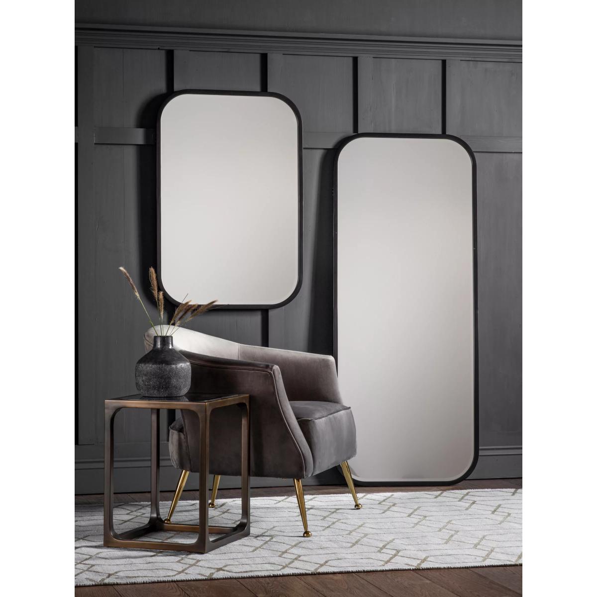 John Lewis & Partners Logan Metal Frame Leaner Mirror, 156.5 x 65.5cm – image 2