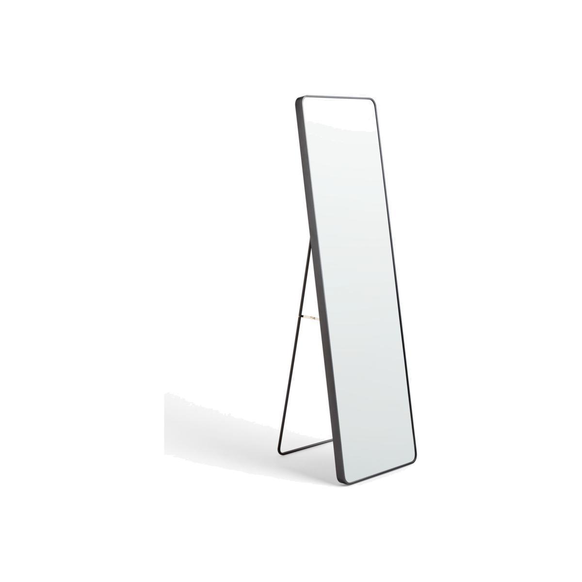 ANYDAY John Lewis & Partners Freestanding Full-Length Cheval Mirror, 135 x 40cm, Black – image 1