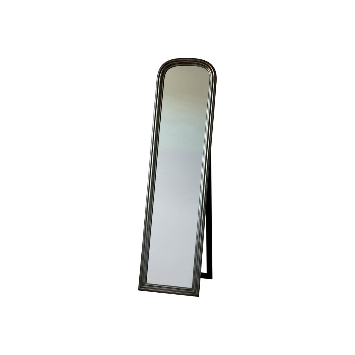 Keisha Extra Large Arched Cheval Mirror - Brass – image 1