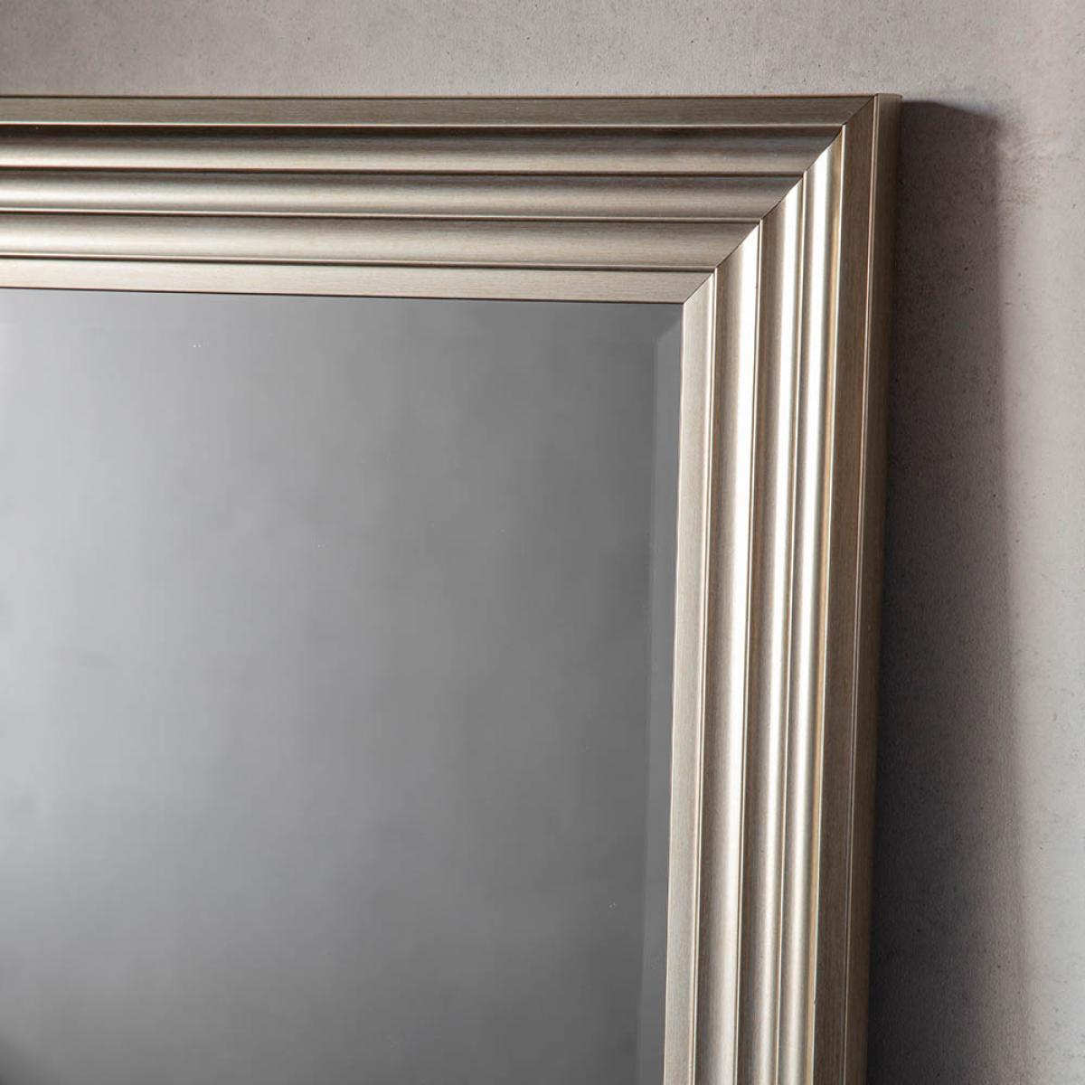 Morley Extra Large Rectangle Leaner Mirror - Silver – image 2