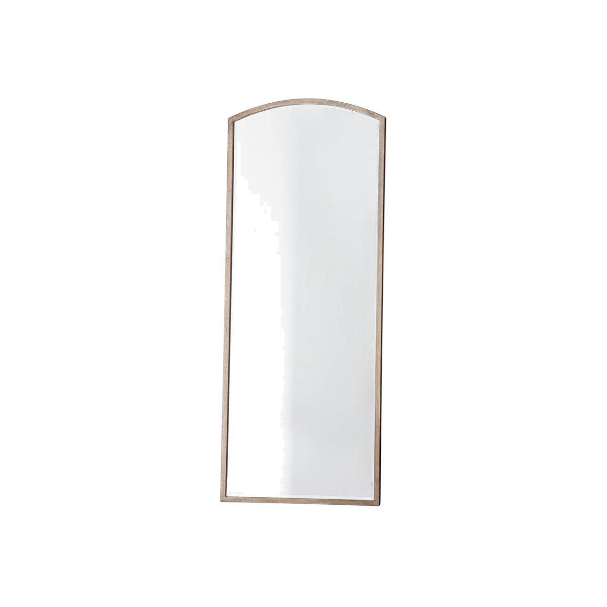 Riley Large Arched Full Length Mirror - Silver – image 1