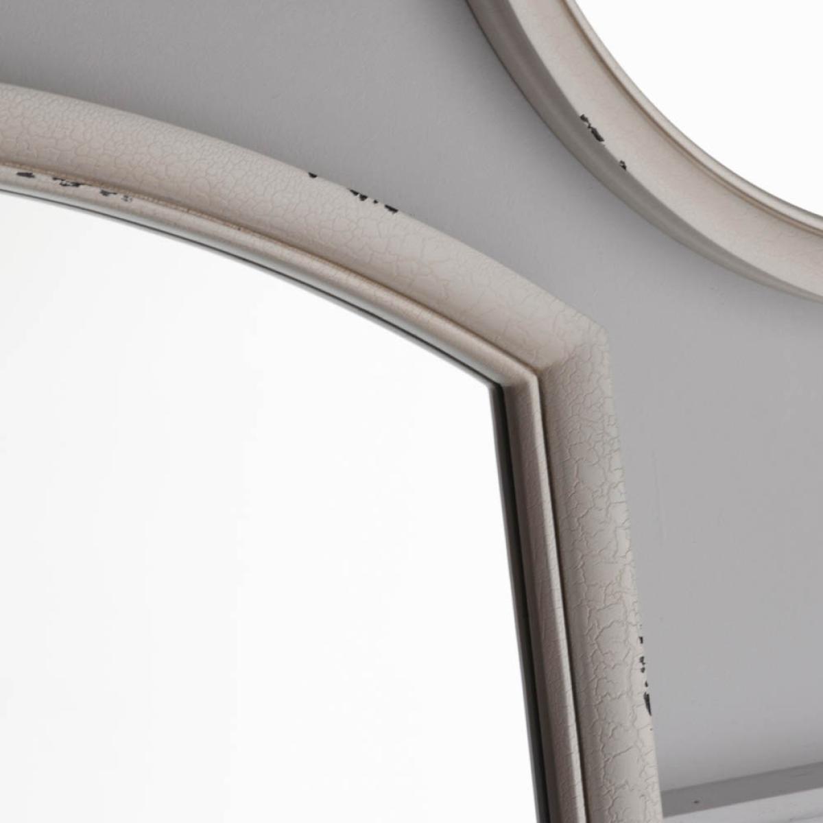 Chichester Large Arched Leaner Mirror - White – image 2