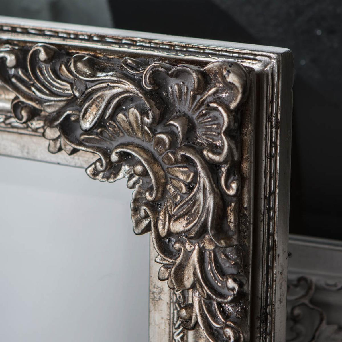 Halewood Extra Large Rectangle Leaner Mirror - Silver – image 3