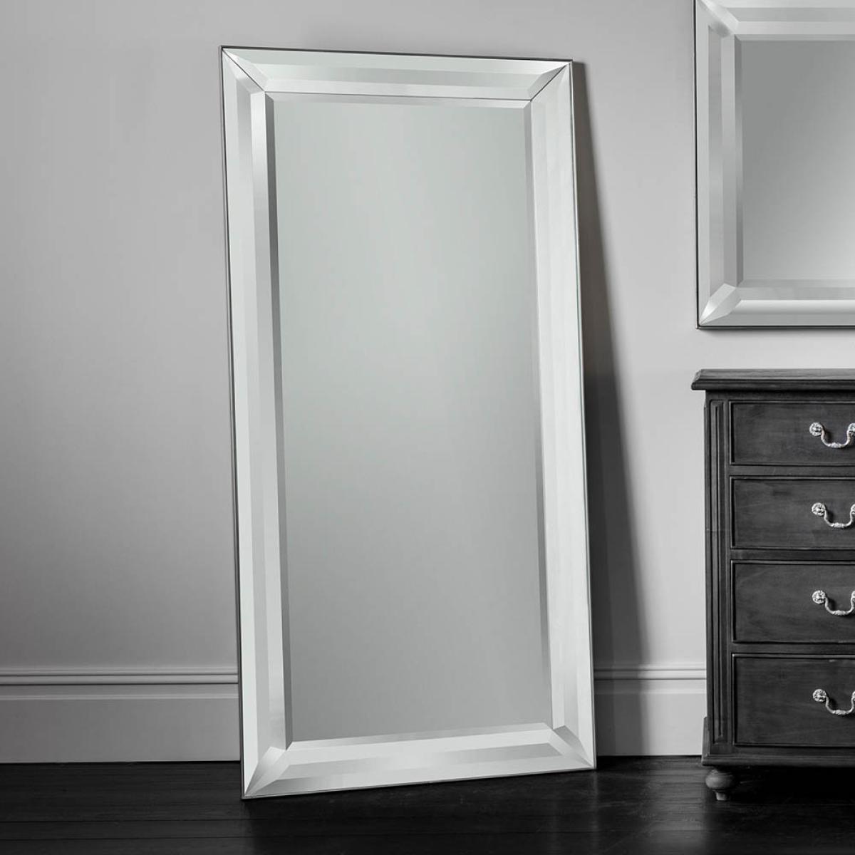 Wokingham Extra Large Rectangle Leaner Mirror - Silver – image 2