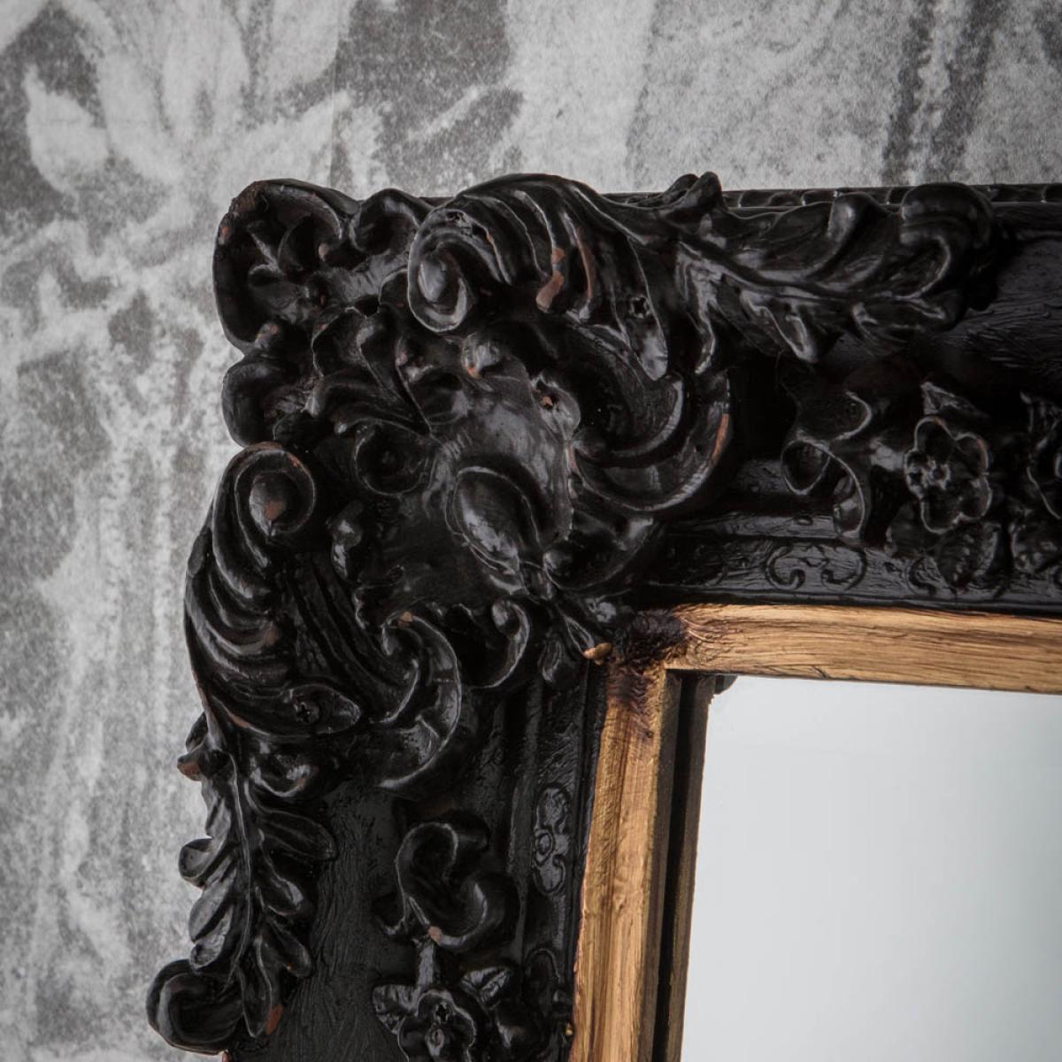 Chorleywood Extra Large Rectangle Leaner Mirror - Black – image 3