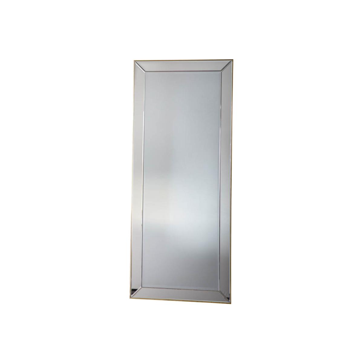 Diss Extra Large Rectangle Leaner Mirror - Gold – image 1