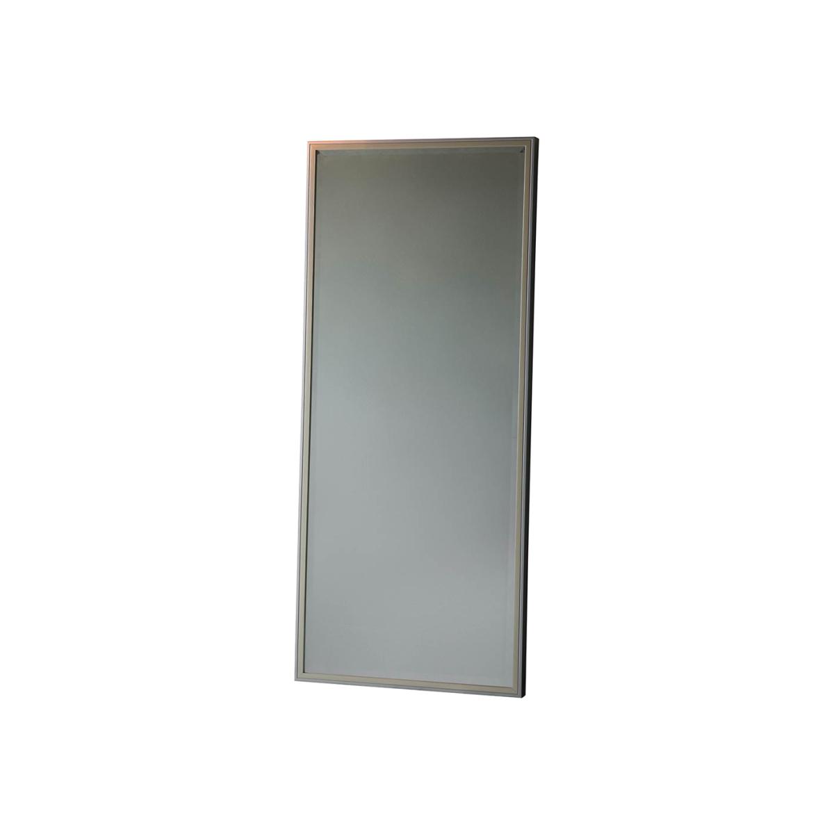 Arlesey Large Rectangle Leaner Mirror - Silver – image 1
