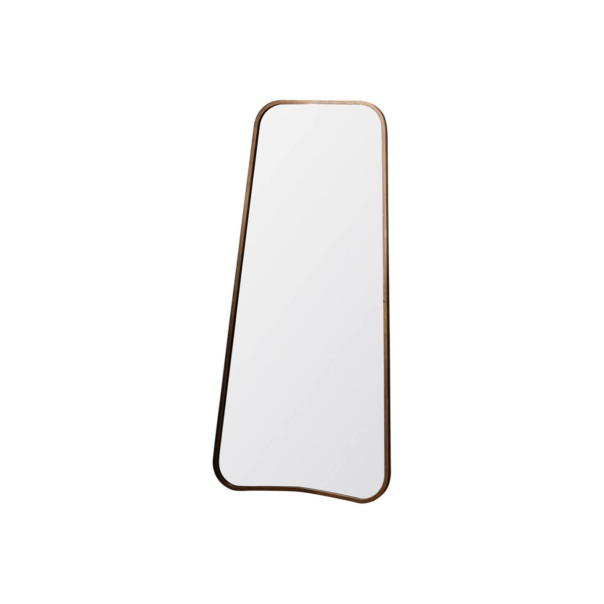 Willington Large Rectangle Leaner Mirror - Gold – image 1