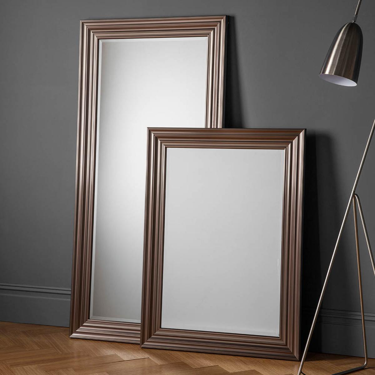 Miramichi Extra Large Rectangle Leaner Mirror - Silver – image 2