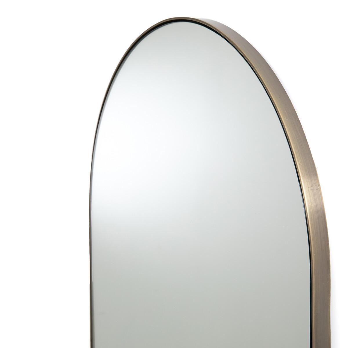 Caligone Old Brass Metal Mirror, H150 cm – image 3