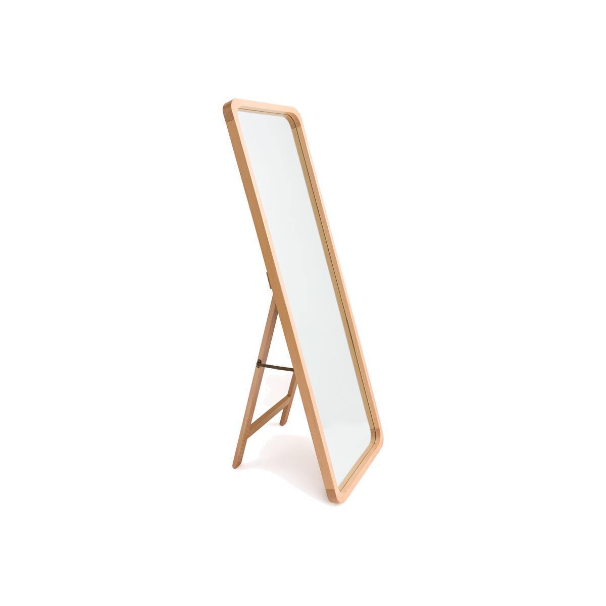 Alaria Standing Psyche Beech Mirror – image 1