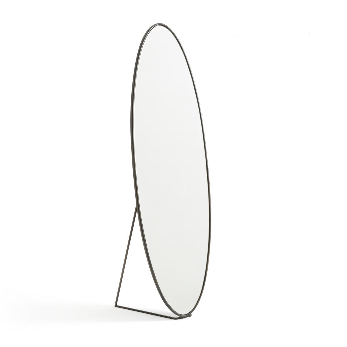Koban Oval Psyche Mirror with Metal Frame, H169.5cm – image 2