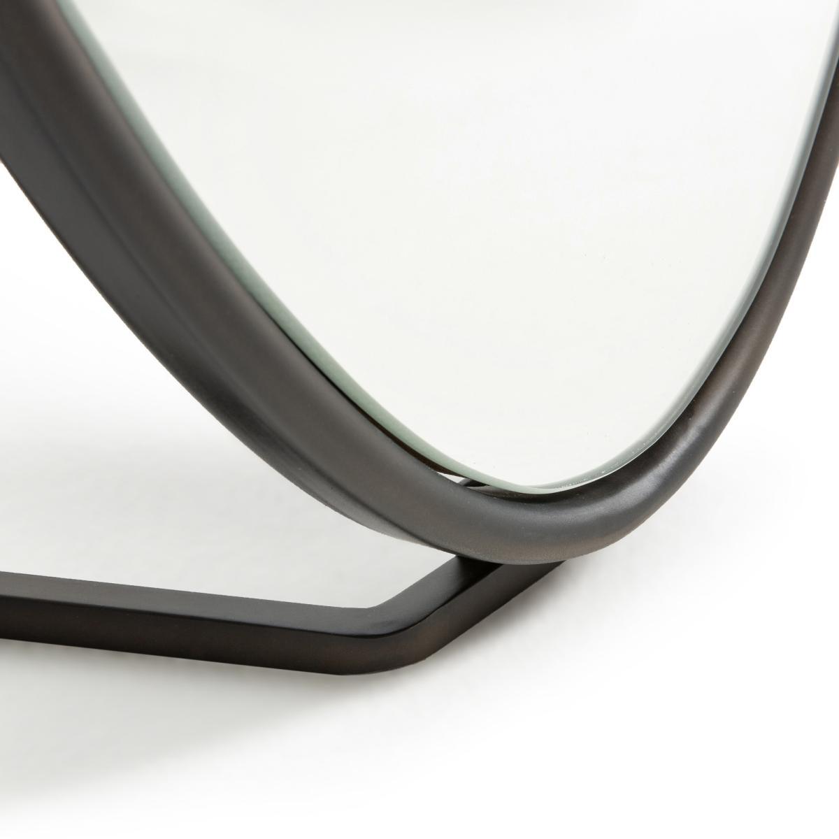 Koban Oval Psyche Mirror with Metal Frame, H169.5cm – image 3