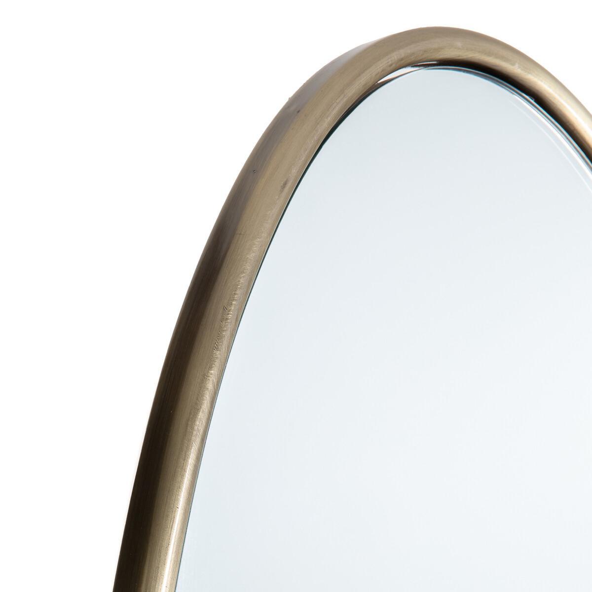 Koban Oval Metal Psyche Mirror, H169.5cm – image 3