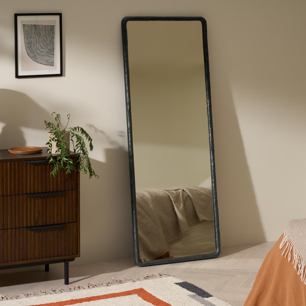Hepsebah Leaner Mirror, 65 x 170 cm, Gunmetal – image 9