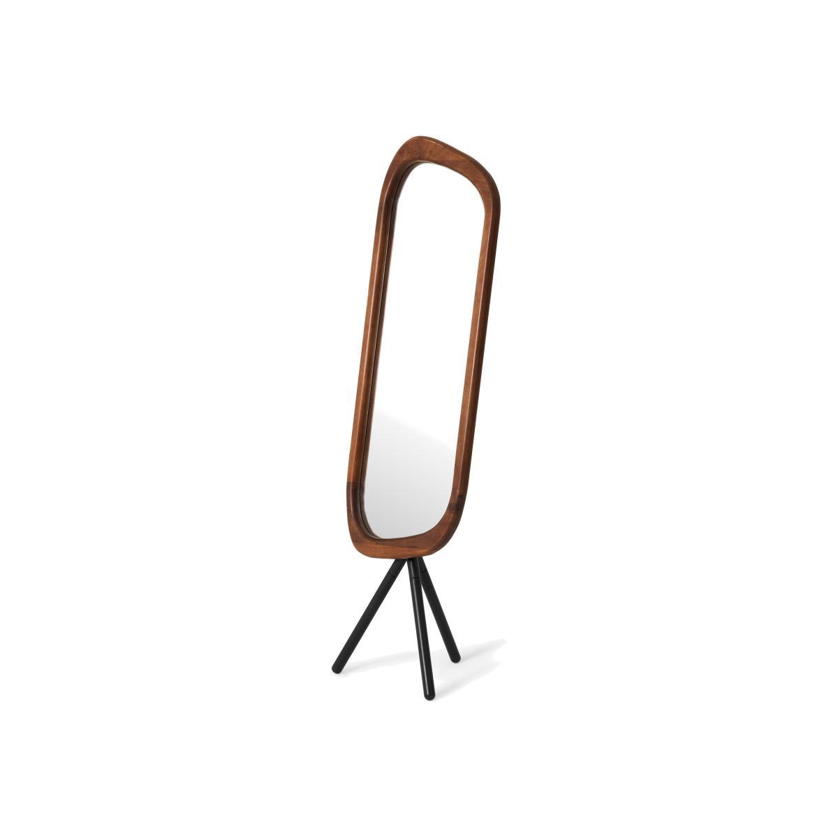 Lilou Freestanding Mirror, 45 x 155cm, Mango Wood – image 1