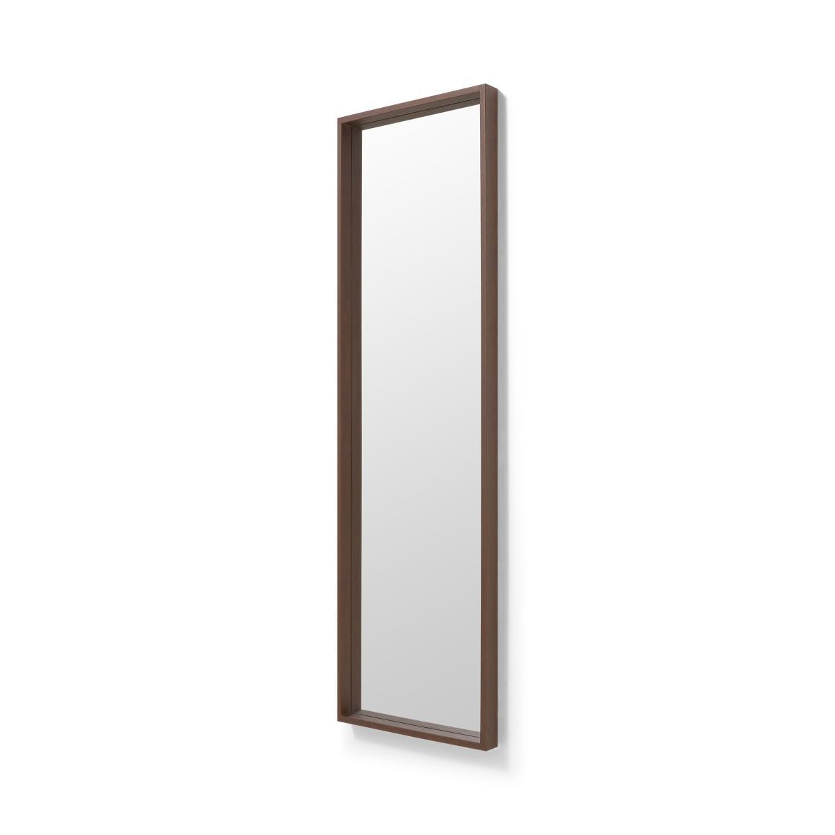Wilson Full Length Wall Mirror, 40 x 140 cm, Walnut – image 2