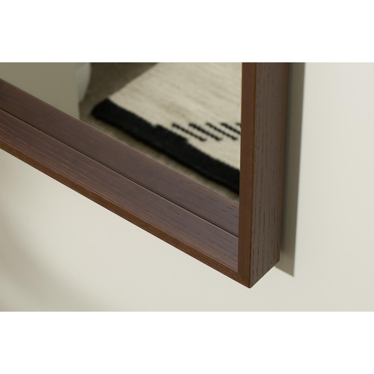 Wilson Full Length Wall Mirror, 40 x 140 cm, Walnut – image 5