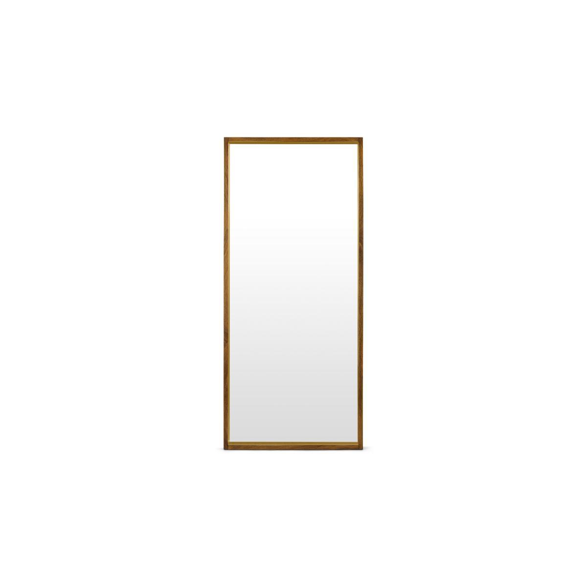 Emsworth Full Length Leaning Mirror, Extra Large 80 x 180cm, Mango Wood & Brass – image 5