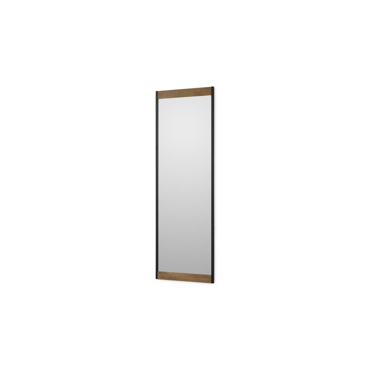 Maxine Full Length Mirror, 40 x 120cm, Mango Wood & Black – image 2