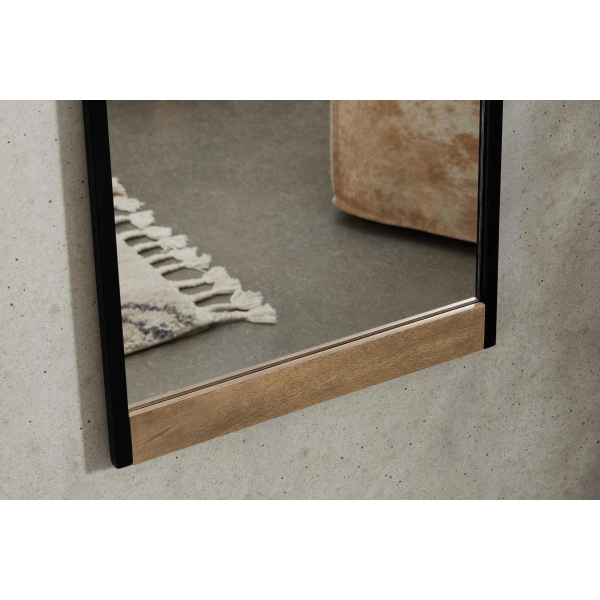 Maxine Full Length Mirror, 40 x 120cm, Mango Wood & Black – image 4