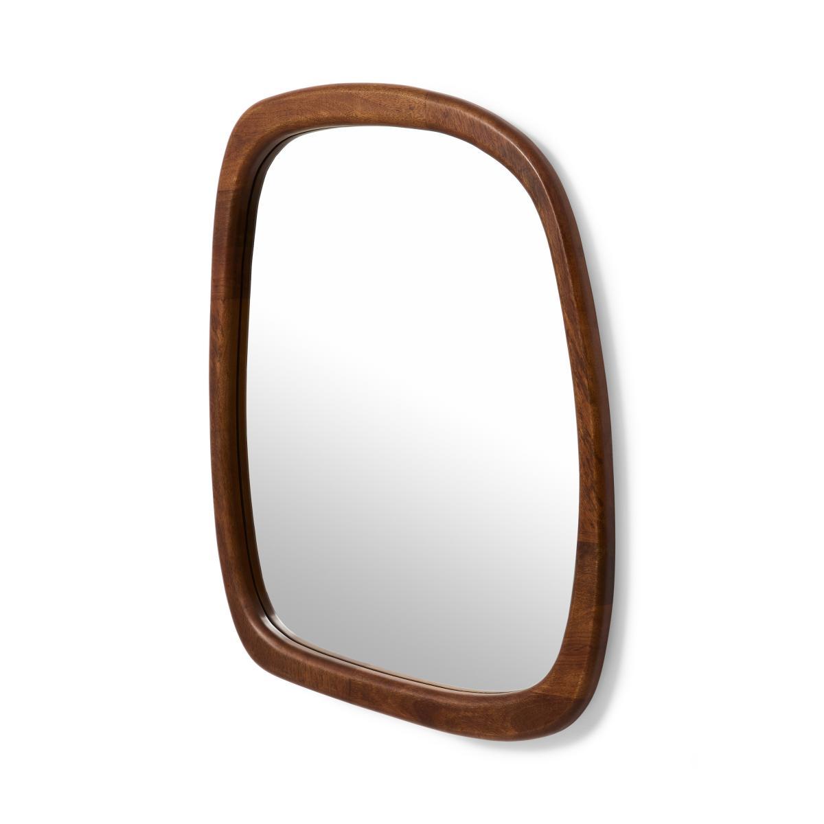 Lilou Wall Mirror, 68 x 90cm, Mango Wood – image 4