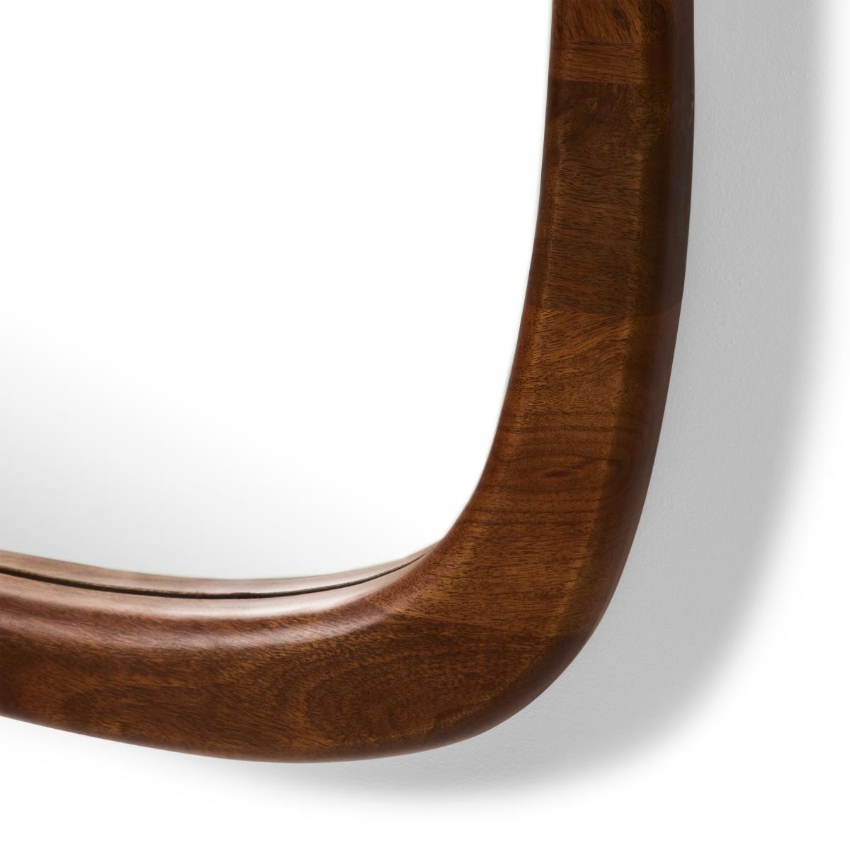 Lilou Wall Mirror, 68 x 90cm, Mango Wood – image 5