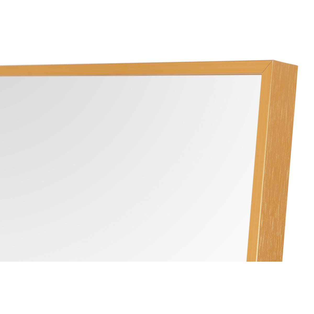 Parton Freestanding Full Length Mirror 35 x 151cm, Brushed Brass – image 6