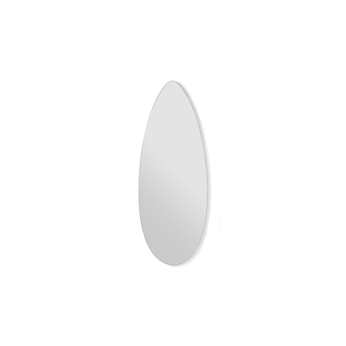 Arles Teardrop Full Length Mirror, 45 x 120 cm, Brushed Brass – image 2