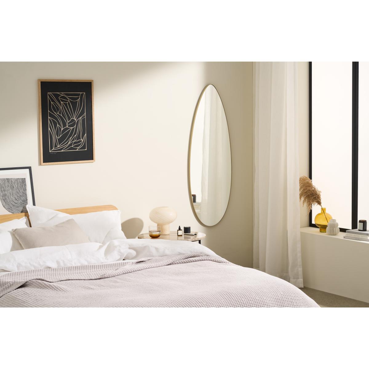 Arles Teardrop Full Length Mirror, 45 x 120 cm, Brushed Brass – image 3